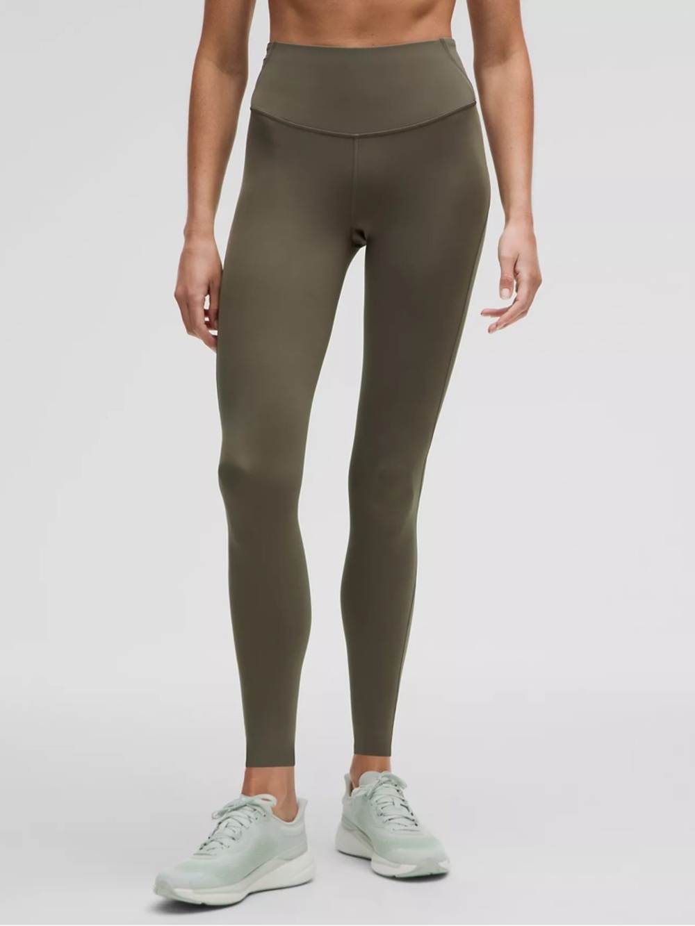 Lululemon Base Pace HR Leggings Tight 28” - Size 12 - Army Green - NEW WITH TAGS